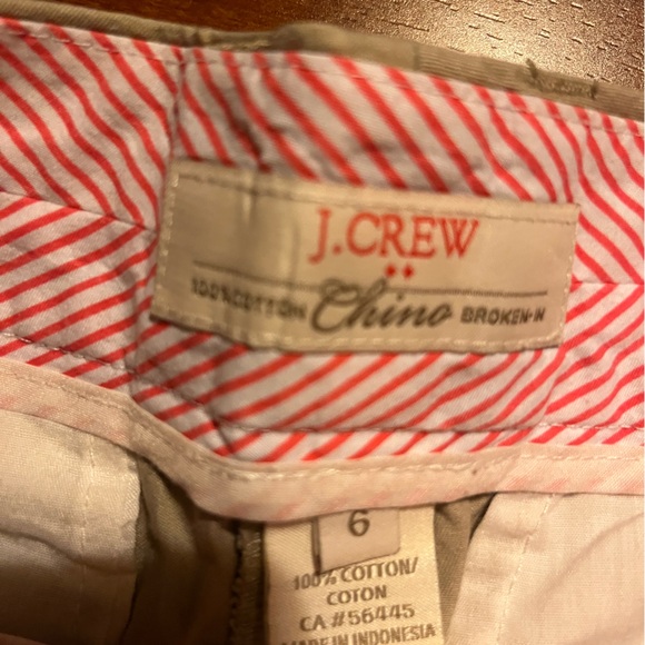 J crew women’s shorts size 6 color beige - Picture 4 of 5